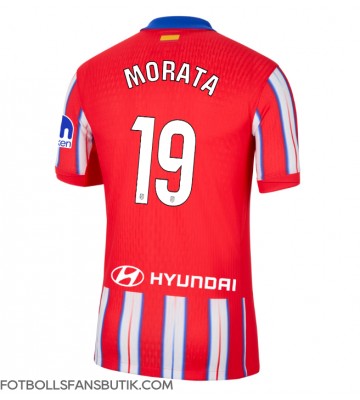 Atletico Madrid Alvaro Morata #19 Replika Hemmatröja 2024-25 Kortärmad